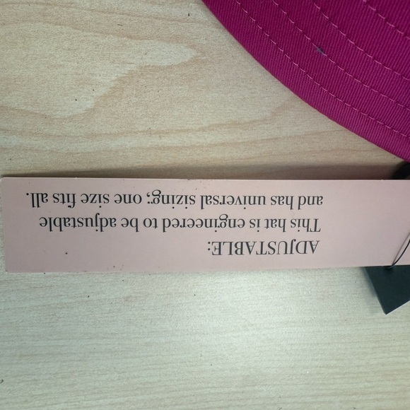 Badgley Mischka Vibrant Red and Pink Hat - Picture 7 of 14